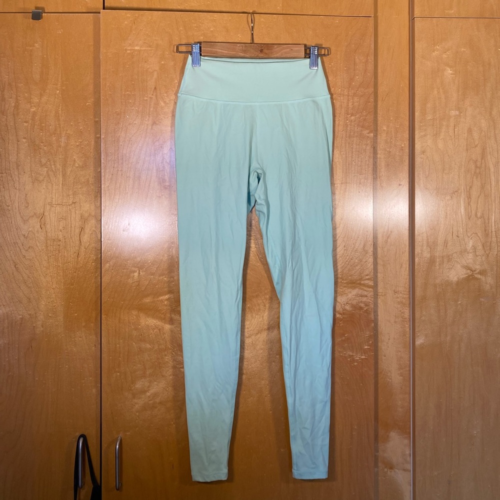 Alphalete leggings size Small. Light green. Never worn.